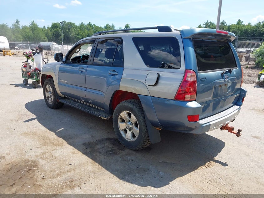 2003 Toyota 4runner VIN JTEBU14RX30016346 IAAI salvage auction — NORMAL WEAR, Salvage (Maine), sold $1,450 on 2026-07-13 (photo 3)
