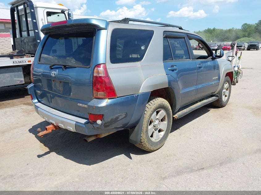 2003 Toyota 4runner VIN JTEBU14RX30016346 IAAI salvage auction — NORMAL WEAR, Salvage (Maine), sold $1,450 on 2026-07-13 (photo 4)