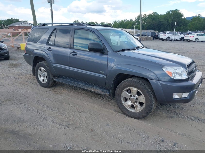 2004 Toyota 4runner VIN JTEZU14R640031717 IAAI salvage auction — REAR END, Salvage (North Carolina), sold $25 on 2026-07-24 (photo 1)