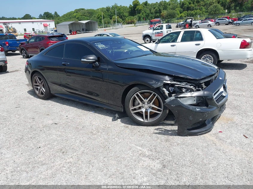 2016 Mercedes-benz S-klasse VIN WDDXJ8FB4GA014593 — IAAI salvage auction photo