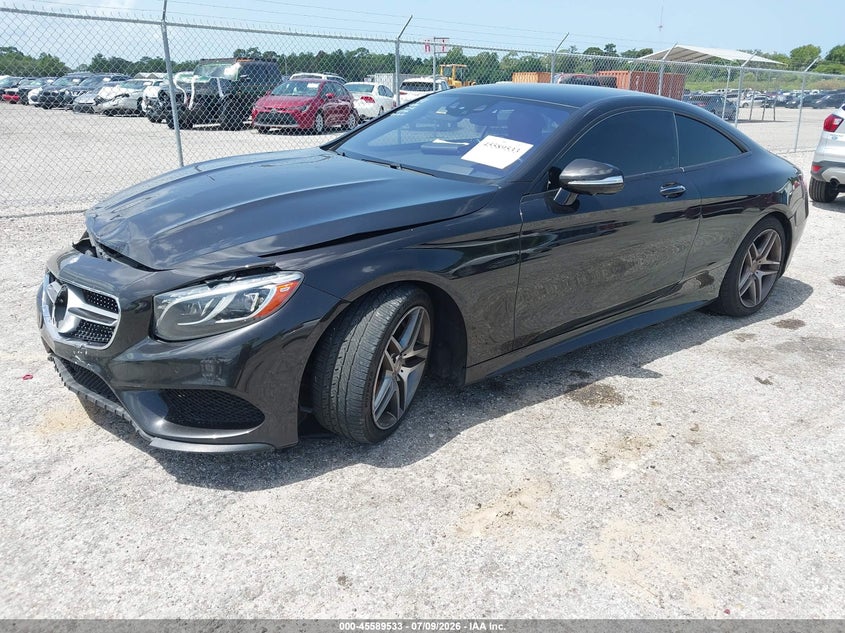 2016 Mercedes-benz S-klasse VIN WDDXJ8FB4GA014593 IAAI salvage auction — FRONT END, Salvage Title, sold $7,100 on 2026-08-24 (photo 2)