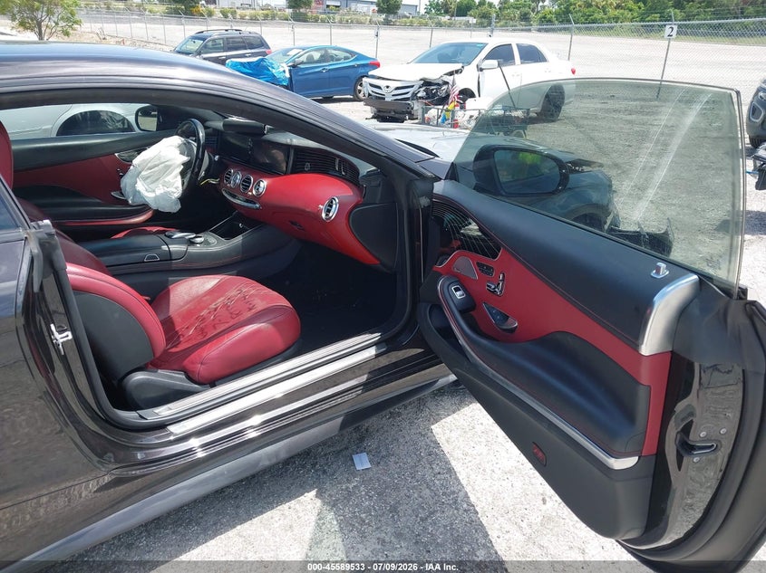 2016 Mercedes-benz S-klasse VIN WDDXJ8FB4GA014593 IAAI salvage auction — FRONT END, Salvage Title, sold $7,100 on 2026-08-24 (photo 5)