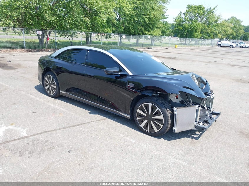 2023 Lucid Air VIN 50EA1TEA9PA002320 — IAAI salvage auction photo