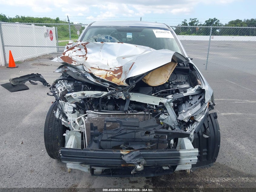 2019 Mitsubishi Outlander VIN JA4AZ3A38KZ043420 IAAI salvage auction — FRONT END, Clear (Florida), sold $950 on 2026-07-13 (photo 6)