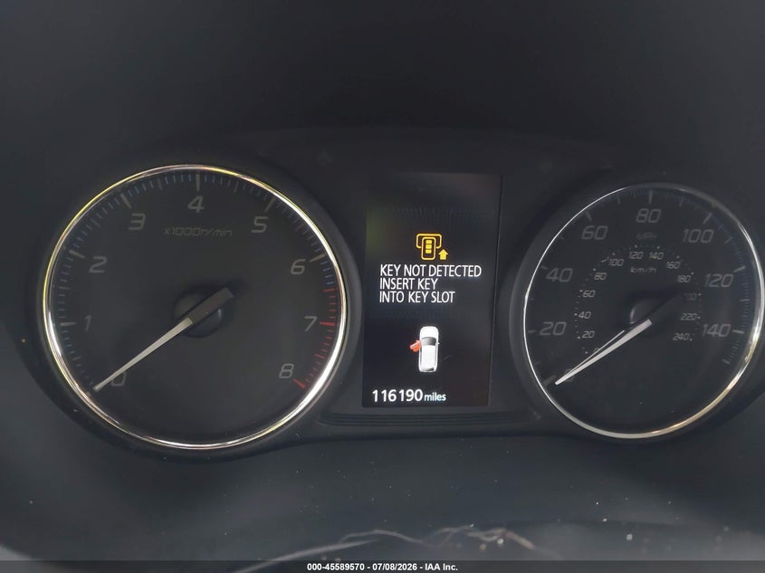 2019 Mitsubishi Outlander VIN JA4AZ3A38KZ043420 IAAI salvage auction — FRONT END, Clear (Florida), sold $950 on 2026-07-13 (photo 7)
