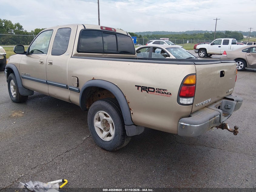 2002 Toyota Tundra VIN 5TBBT44162S224117 IAAI salvage auction — NORMAL WEAR, Clear (Missouri), sold $475 on 2026-07-23 (photo 3)