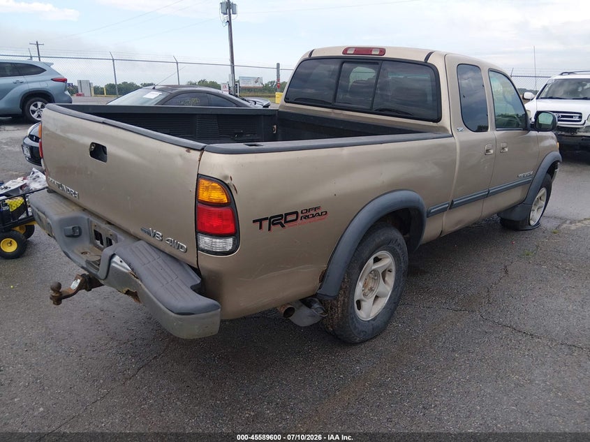 2002 Toyota Tundra VIN 5TBBT44162S224117 IAAI salvage auction — NORMAL WEAR, Clear (Missouri), sold $475 on 2026-07-23 (photo 4)