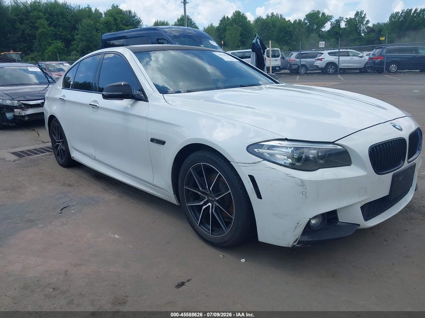 2015 BMW 5er VIN WBA5A7C58FD621312 IAAI salvage auction — NORMAL WEAR, Salvage Title, sold $1,525 on 2026-07-23 (photo 1)