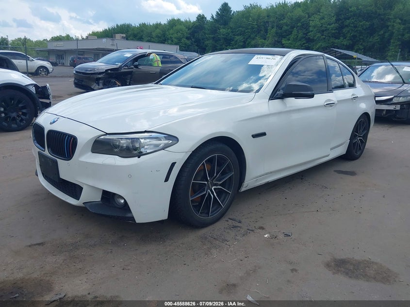 2015 BMW 5er VIN WBA5A7C58FD621312 IAAI salvage auction — NORMAL WEAR, Salvage Title, sold $1,525 on 2026-07-23 (photo 2)