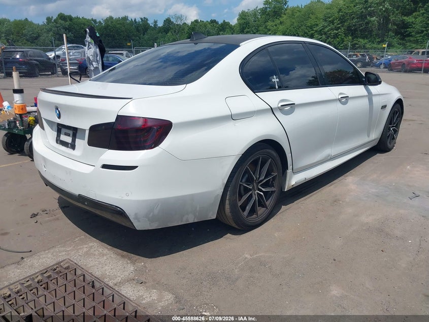 2015 BMW 5er VIN WBA5A7C58FD621312 IAAI salvage auction — NORMAL WEAR, Salvage Title, sold $1,525 on 2026-07-23 (photo 4)