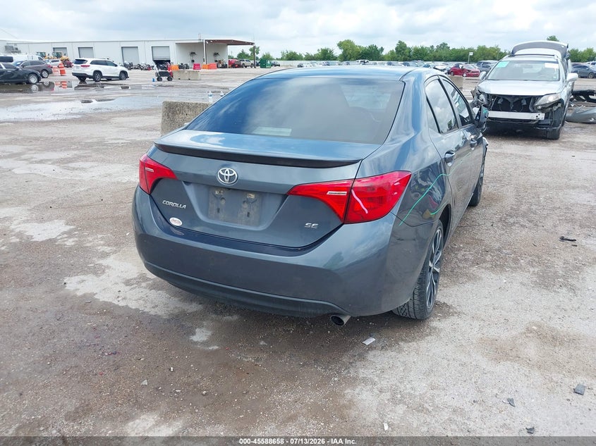 2017 Toyota Corolla VIN 5YFBURHEXHP668813 IAAI salvage auction — RIGHT SIDE, Salvage (Texas), sold $3,900 on 2026-07-29 (photo 4)