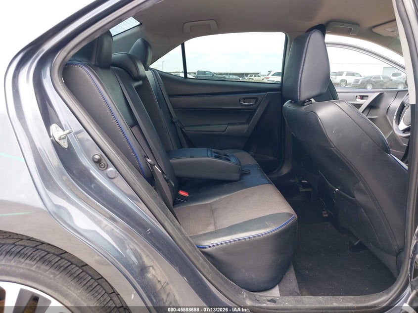 2017 Toyota Corolla VIN 5YFBURHEXHP668813 IAAI salvage auction — RIGHT SIDE, Salvage (Texas), sold $3,900 on 2026-07-29 (photo 8)