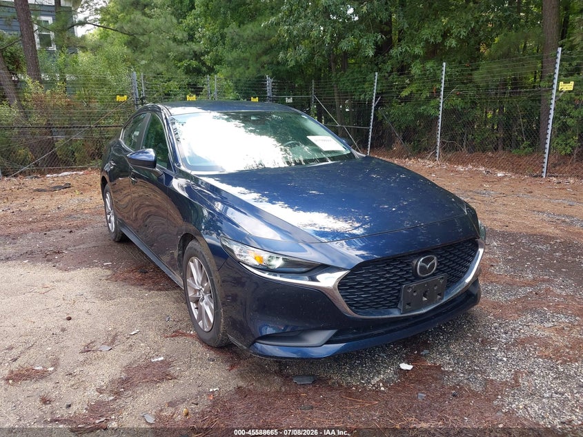2021 Mazda 3 VIN 3MZBPAAL7MM203969 IAAI salvage auction — NORMAL WEAR, SF97 (Virginia), sold $15,400 on 2026-07-22 (photo 1)