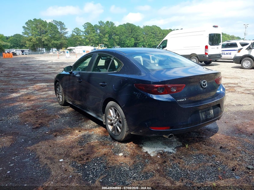 2021 Mazda 3 VIN 3MZBPAAL7MM203969 IAAI salvage auction — NORMAL WEAR, SF97 (Virginia), sold $15,400 on 2026-07-22 (photo 3)