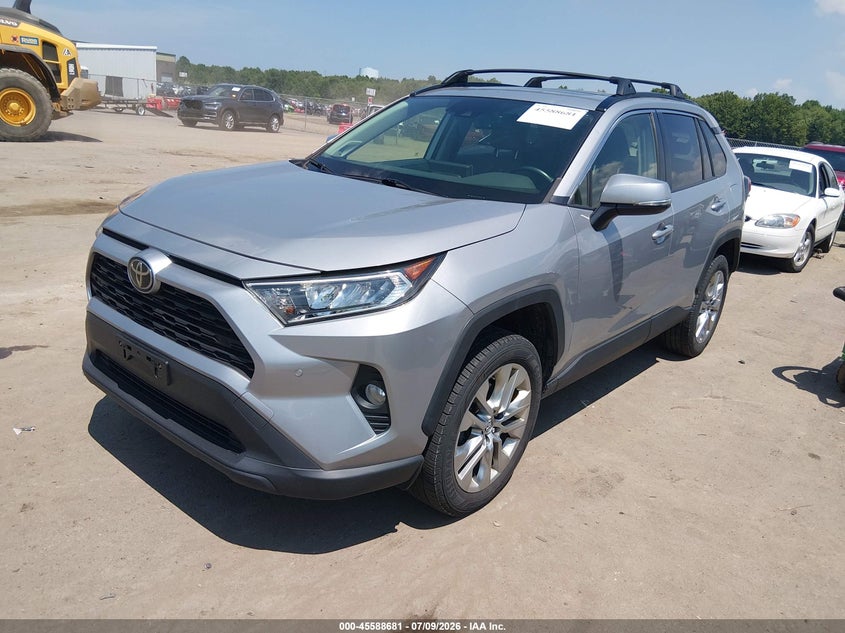 2019 Toyota Rav 4 VIN JTMA1RFV9KD024057 IAAI salvage auction — HAIL, Salvage Title, sold $10,500 on 2026-07-28 (photo 2)