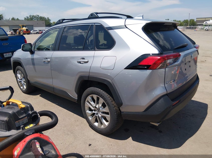 2019 Toyota Rav 4 VIN JTMA1RFV9KD024057 IAAI salvage auction — HAIL, Salvage Title, sold $10,500 on 2026-07-28 (photo 3)