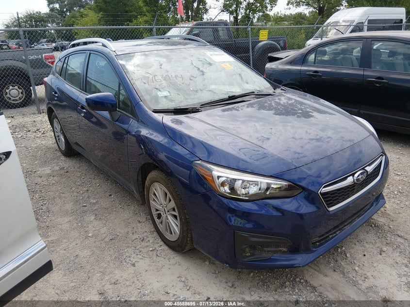 2017 Subaru Impreza VIN 4S3GTAB63H3747454 — IAAI salvage auction photo