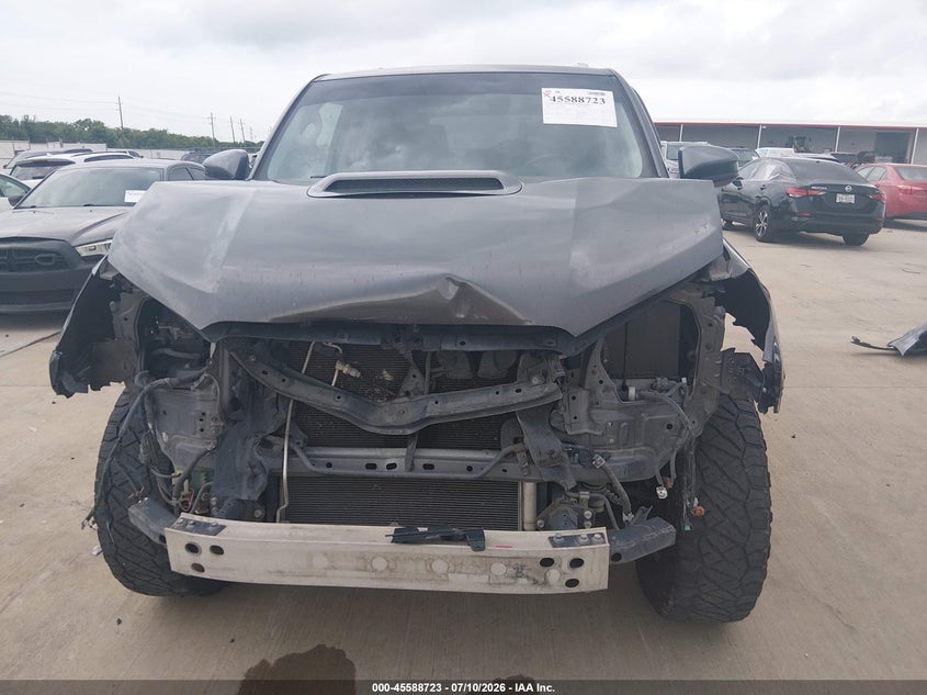 2016 Toyota 4runner VIN JTEBU5JR2G5365229 IAAI salvage auction — FRONT END, Original (Texas), sold $9,525 on 2026-08-21 (photo 6)