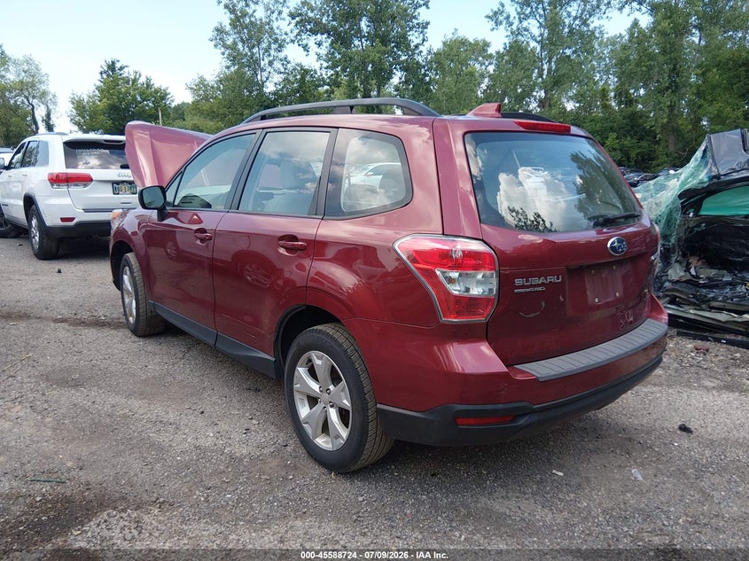 2016 Subaru Forester VIN JF2SJABC1GH520949 IAAI salvage auction — FRONT END, Salvage (Ohio), sold $25 on 2026-07-28 (photo 3)