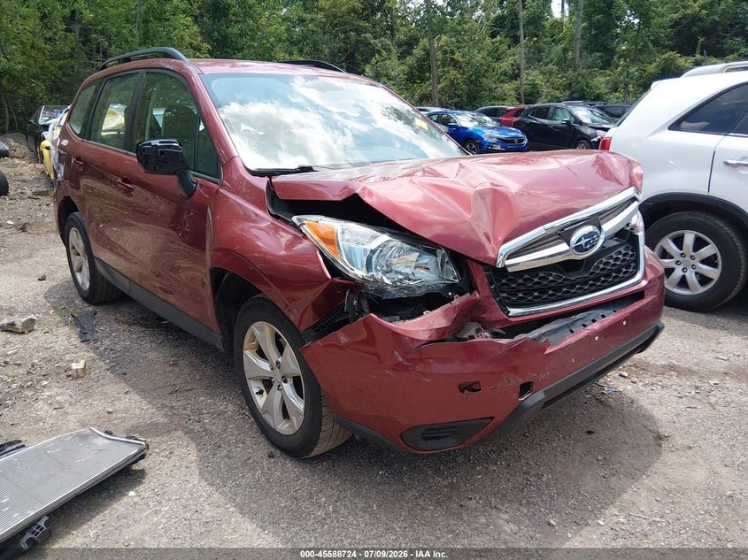 2016 Subaru Forester VIN JF2SJABC1GH520949 IAAI salvage auction — FRONT END, Salvage (Ohio), sold $25 on 2026-07-28 (photo 6)