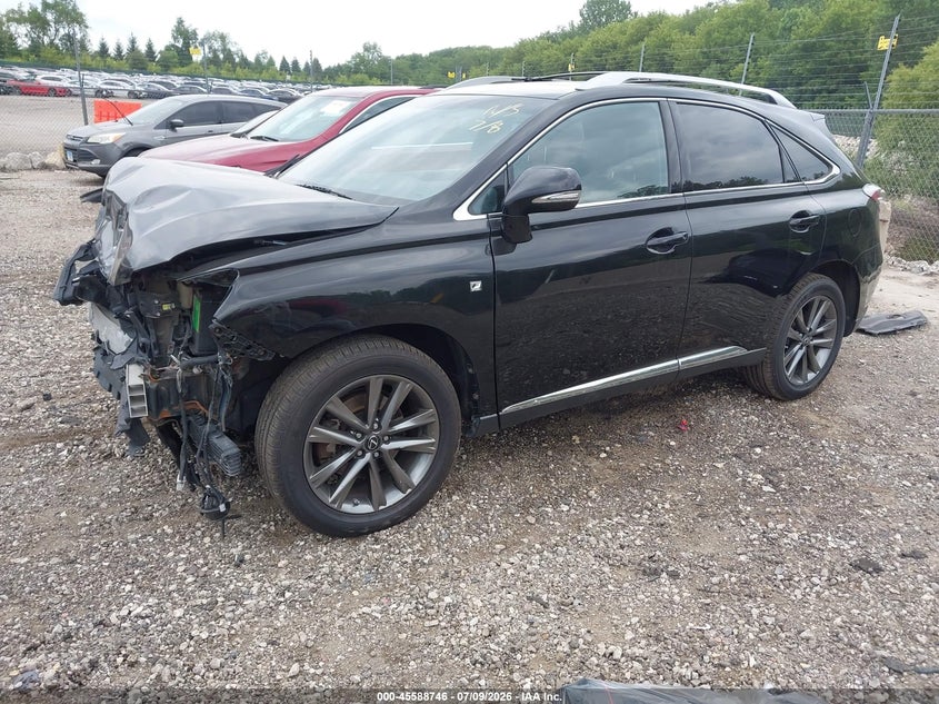 2015 Lexus Rx 350 VIN 2T2BK1BA1FC309789 IAAI salvage auction — NORMAL WEAR, Clear (Illinois), sold $8,075 on 2026-07-15 (photo 2)