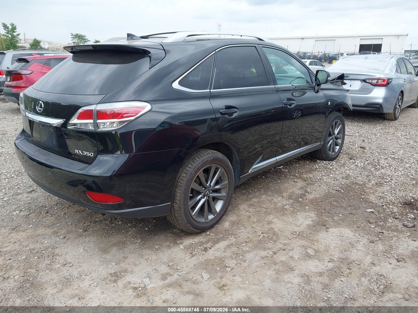 2015 Lexus Rx 350 VIN 2T2BK1BA1FC309789 IAAI salvage auction — NORMAL WEAR, Clear (Illinois), sold $8,075 on 2026-07-15 (photo 4)