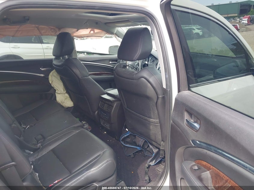 2017 Acura Mdx VIN 5J8YD4H58HL000628 IAAI salvage auction — SIDE, Salvage Title, sold $5,900 on 2026-07-24 (photo 8)