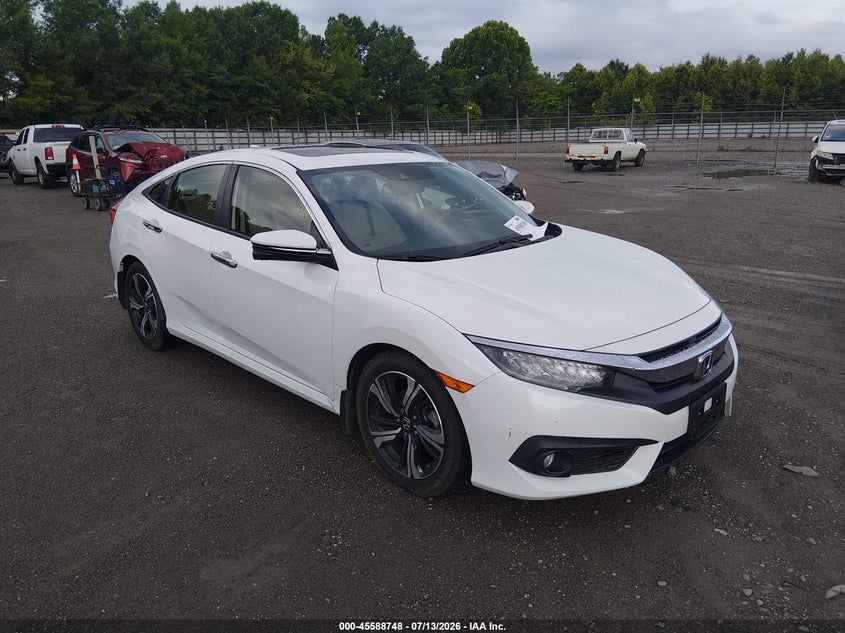 2018 Honda Civic VIN JHMFC1F95JX028333 IAAI salvage auction — NORMAL WEAR, Clear (Tennessee), sold $3,050 on 2026-07-22 (photo 1)