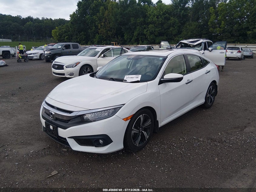 2018 Honda Civic VIN JHMFC1F95JX028333 IAAI salvage auction — NORMAL WEAR, Clear (Tennessee), sold $3,050 on 2026-07-22 (photo 2)