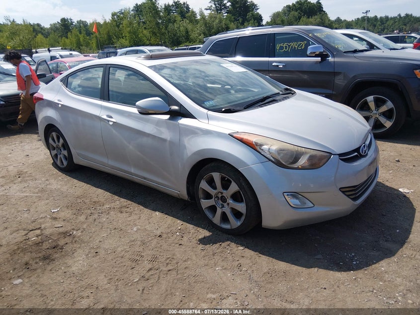 2012 Hyundai Elantra VIN KMHDH4AE1CU334512 IAAI salvage auction — UNKNOWN, Salvage Title, sold $425 on 2026-07-19 (photo 1)