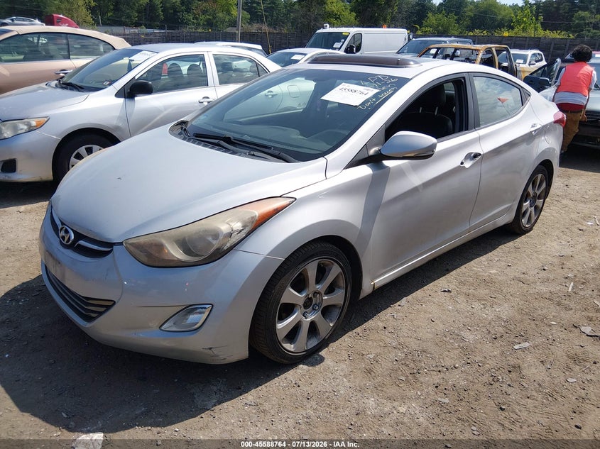 2012 Hyundai Elantra VIN KMHDH4AE1CU334512 IAAI salvage auction — UNKNOWN, Salvage Title, sold $425 on 2026-07-19 (photo 2)