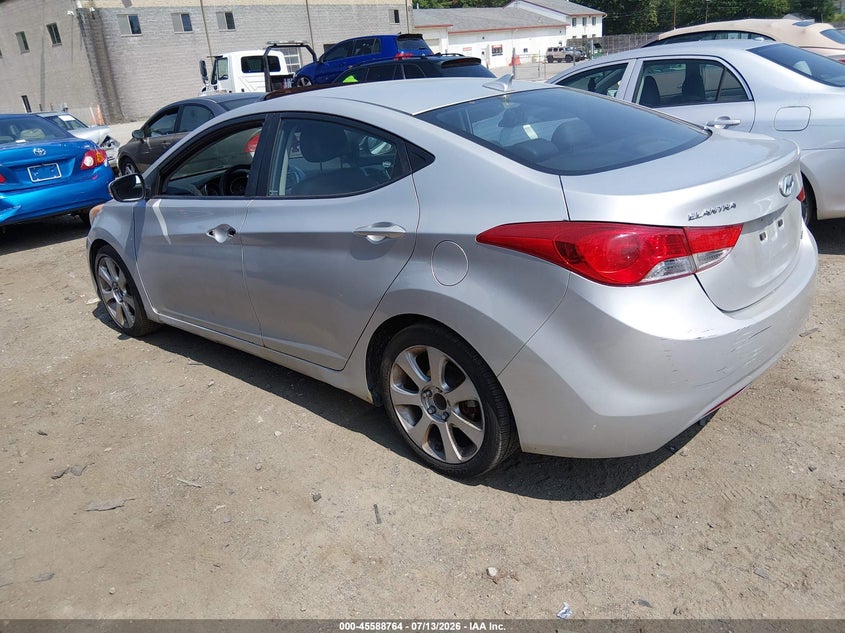 2012 Hyundai Elantra VIN KMHDH4AE1CU334512 IAAI salvage auction — UNKNOWN, Salvage Title, sold $425 on 2026-07-19 (photo 3)
