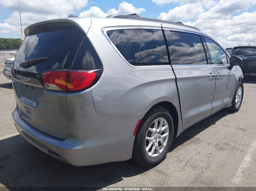 2021 Chrysler Voyager VIN 2C4RC1DG8MR506442 IAAI salvage auction — FRONT END, Clear (Pennsylvania), sold $1,100 on 2026-07-17 (photo 4)