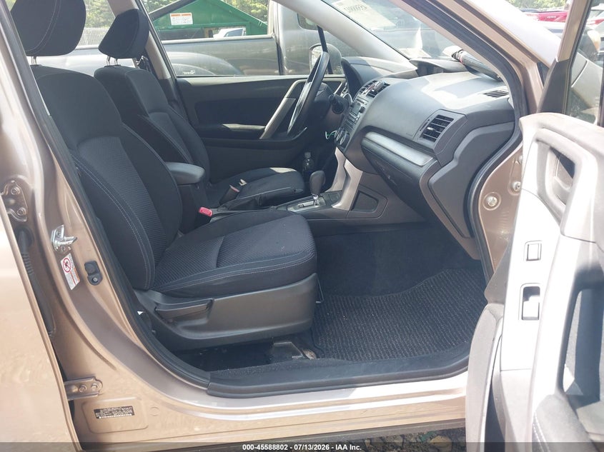 2015 Subaru Forester VIN JF2SJABC6FH467759 IAAI salvage auction — LEFT SIDE, Mv-907A (New York), sold $1,200 on 2026-07-28 (photo 5)