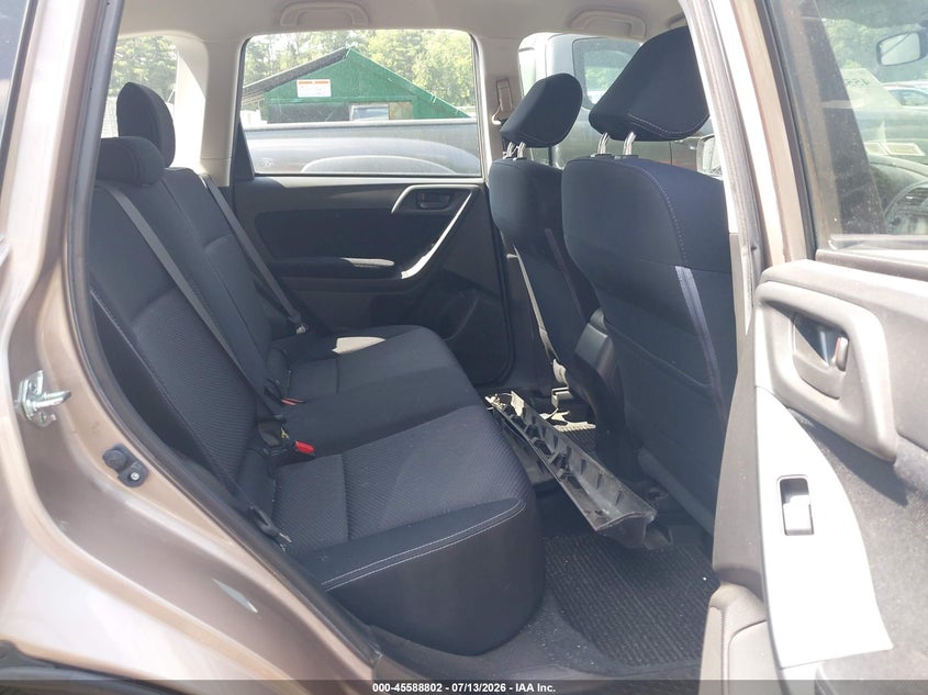 2015 Subaru Forester VIN JF2SJABC6FH467759 IAAI salvage auction — LEFT SIDE, Mv-907A (New York), sold $1,200 on 2026-07-28 (photo 8)