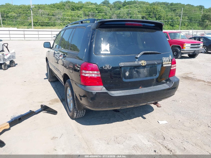 2001 Toyota Highlander VIN JTEHF21A410015733 IAAI salvage auction — NORMAL WEAR, Regular Certificate (Iowa), sold $400 on 2026-07-20 (photo 3)