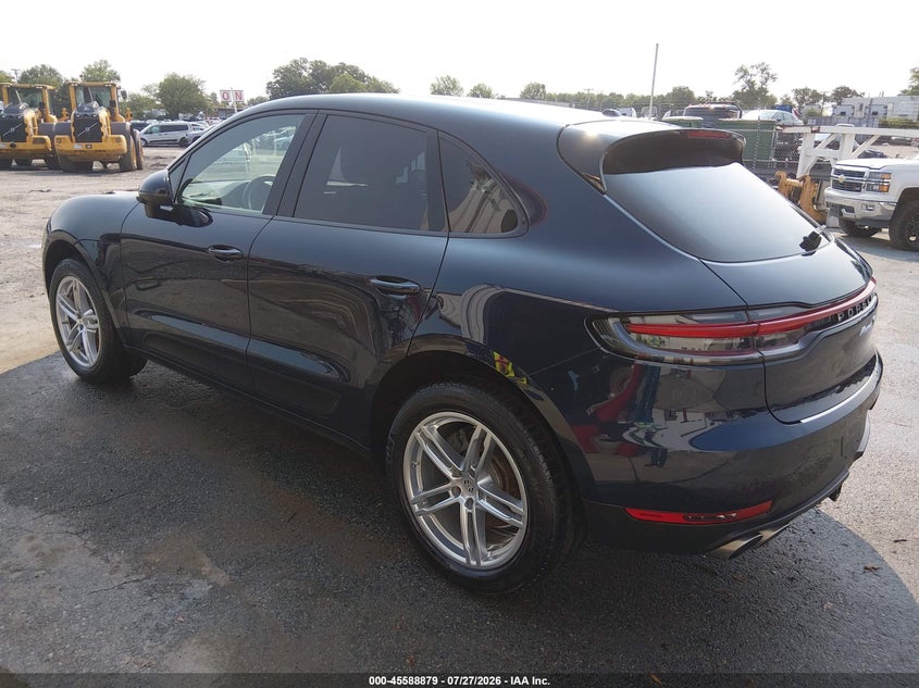 2019 Porsche Macan VIN WP1AB2A50KLB33393 IAAI salvage auction — WATER/FLOOD, Junk Receipt (North Carolina), sold $7,950 on 2026-10-12 (photo 3)