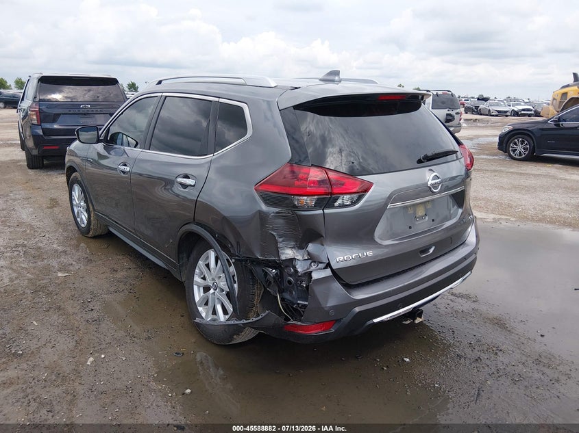 2020 Nissan Rogue VIN JN8AT2MT5LW039684 IAAI salvage auction — RIGHT REAR, Salvage Title, sold $3,400 on 2026-07-29 (photo 3)