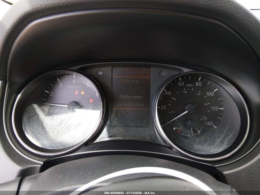 2020 Nissan Rogue VIN JN8AT2MT5LW039684 IAAI salvage auction — RIGHT REAR, Salvage Title, sold $3,400 on 2026-07-29 (photo 7)