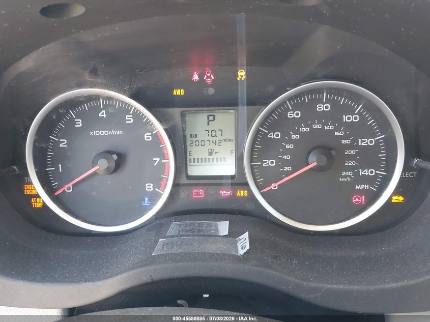 2015 Subaru Forester VIN JF2SJADC5FH528872 IAAI salvage auction — NORMAL WEAR, Clear (Virginia), sold $725 on 2026-07-29 (photo 7)