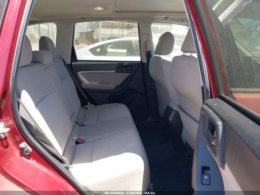 2015 Subaru Forester VIN JF2SJADC5FH528872 IAAI salvage auction — NORMAL WEAR, Clear (Virginia), sold $725 on 2026-07-29 (photo 8)