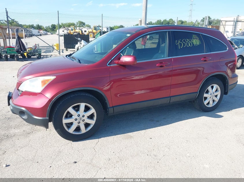 2008 Honda Cr-v VIN JHLRE487X8C069261 IAAI salvage auction — LEFT FRONT, Clear (Wisconsin), sold $875 on 2026-07-28 (photo 2)