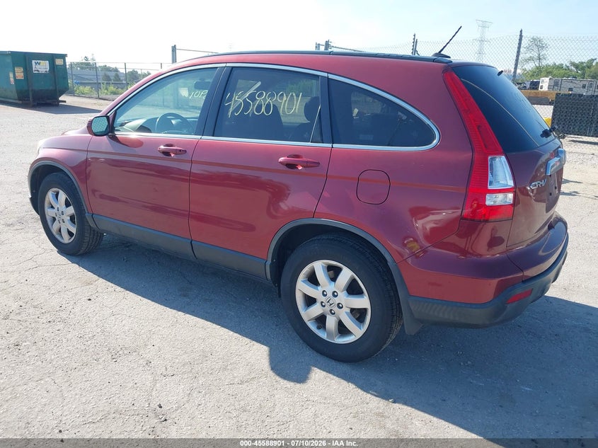 2008 Honda Cr-v VIN JHLRE487X8C069261 IAAI salvage auction — LEFT FRONT, Clear (Wisconsin), sold $875 on 2026-07-28 (photo 3)