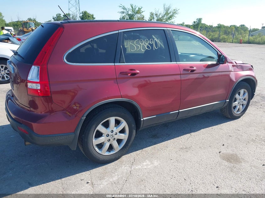 2008 Honda Cr-v VIN JHLRE487X8C069261 IAAI salvage auction — LEFT FRONT, Clear (Wisconsin), sold $875 on 2026-07-28 (photo 4)