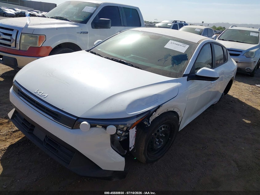 2026 Kia K4 VIN 3KPFT4DE0TE315097 IAAI salvage auction — LEFT FRONT, Salvage (Arizona), sold $7,100 on 2026-08-19 (photo 6)