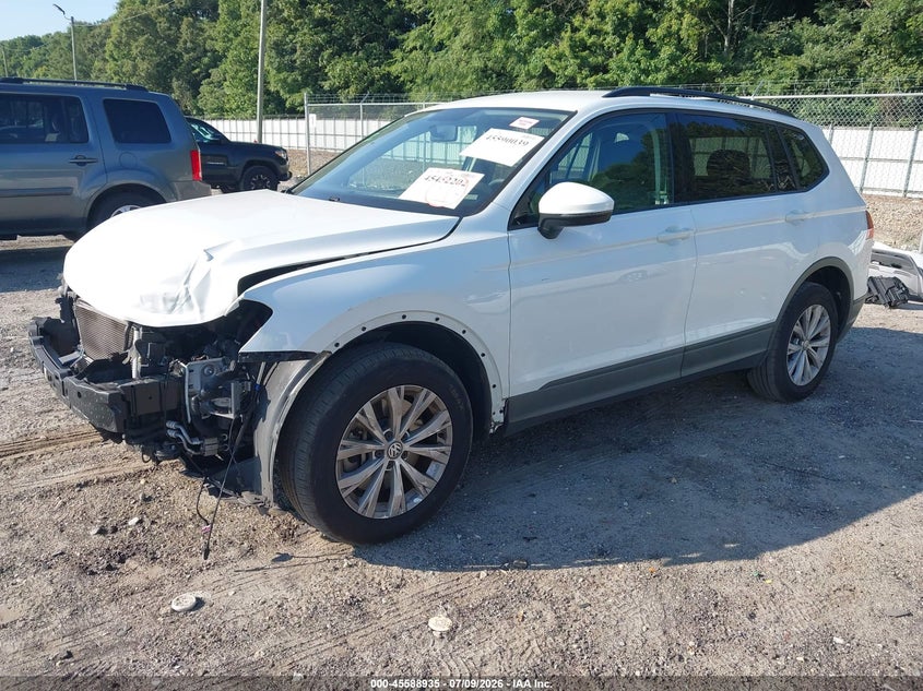 2020 Volkswagen Tiguan VIN 3VV1B7AX5LM144696 IAAI salvage auction — FRONT END, Salvage (Georgia), sold $4,050 on 2026-08-22 (photo 2)