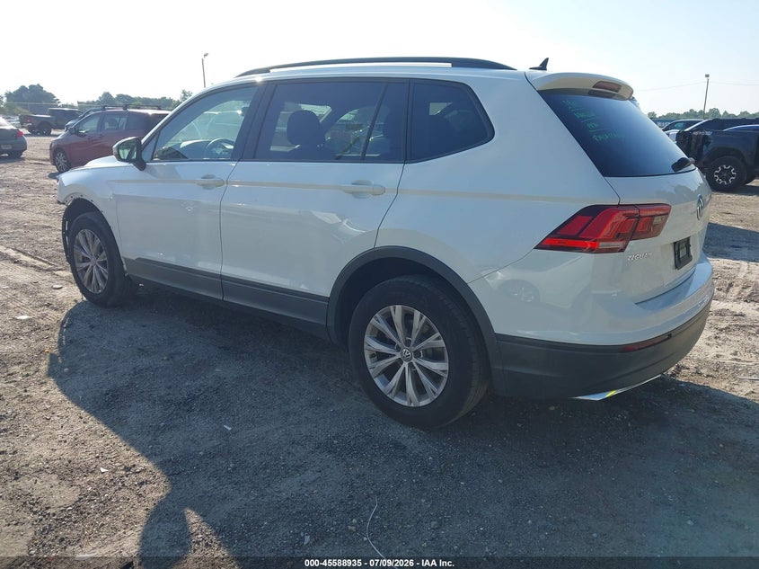 2020 Volkswagen Tiguan VIN 3VV1B7AX5LM144696 IAAI salvage auction — FRONT END, Salvage (Georgia), sold $4,050 on 2026-08-22 (photo 3)