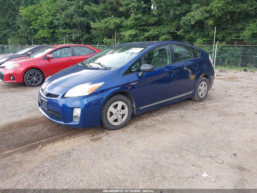 2011 Toyota Prius VIN JTDKN3DU0B5368628 IAAI salvage auction — NORMAL WEAR, Original (Ohio), sold $350 on 2026-07-27 (photo 2)