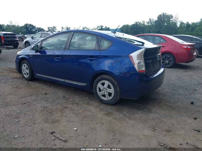 2011 Toyota Prius VIN JTDKN3DU0B5368628 IAAI salvage auction — NORMAL WEAR, Original (Ohio), sold $350 on 2026-07-27 (photo 3)