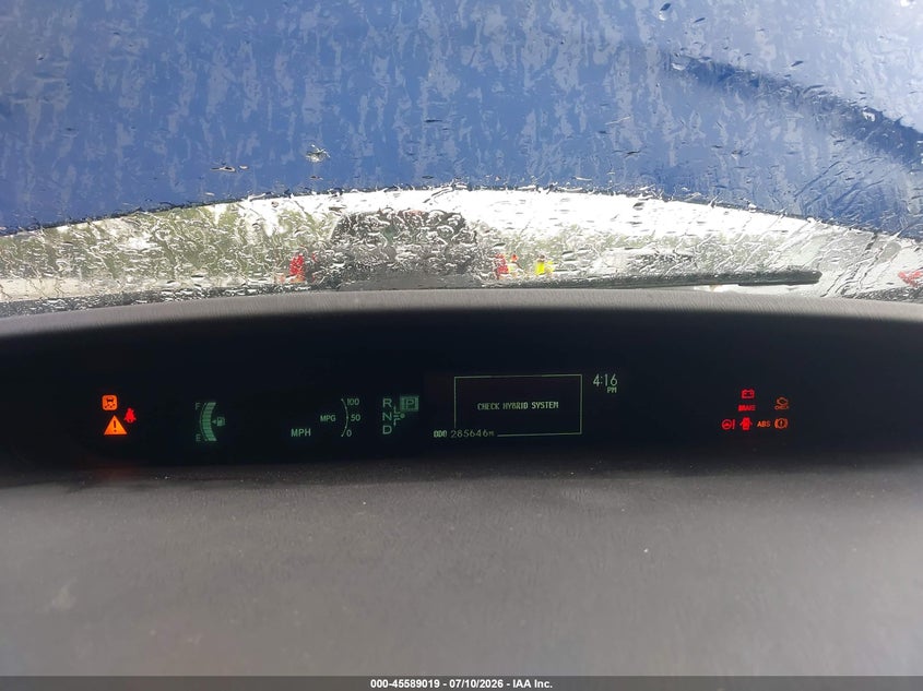 2011 Toyota Prius VIN JTDKN3DU0B5368628 IAAI salvage auction — NORMAL WEAR, Original (Ohio), sold $350 on 2026-07-27 (photo 7)